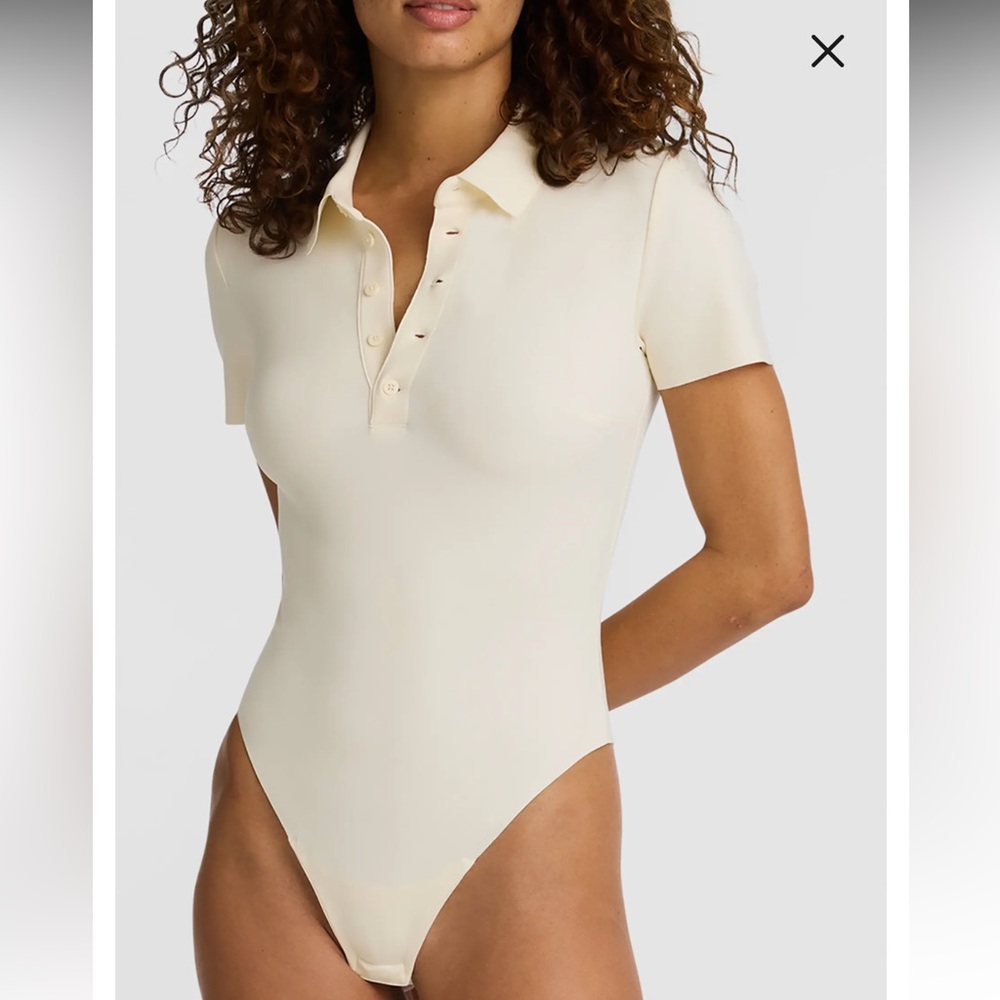 Commando NEW M Neoprene Polo Bodysuit